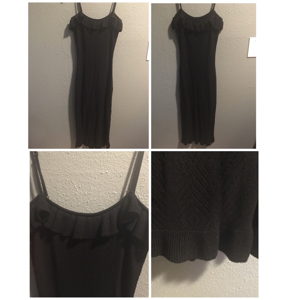 Sexy black Guess dress.